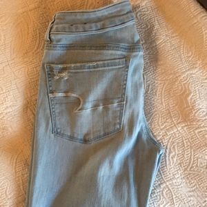 American Eagle ripped jeans